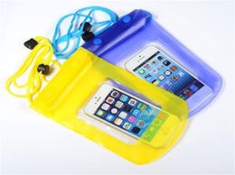 Zwemmen Waterdichte Camera's Pouch Case Tassen Ski Strand Voor Mobiele Telefoon Dry Bag Zwembad Accessoires Tassen5460542