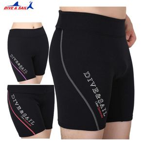 Badmode 1 ST 1.5mm Winter Zwemmen Duikbroek Shorts Snorkelen Neopreen WetSuit Zeilen Surf Roeien Warm houden Voor Mannen Vrouwen Nieuw Cadeau