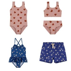 Badkleding babymeisjes badkleding twee stukken zonnebrandcrème zwempak meisje badmode bikini bikinis boy zwemmen jongens shorts shims voor kinderen mayo