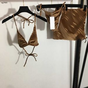 Diseñadora de trajes de baño Sling Women Ladies Miniskirt 23 de diciembre