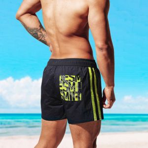 Swimwear Desmiit Swimming Shorts mascules Trunks Swim Swim Short de plage masculin Board de surf de surf