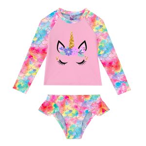 Zwemkleding kinderen meisjes zeemeermin kostuums badmode strandkleding outfit meisjes zwempak zwemkleding zwem outfit zomer kinderen badpakken badpakken