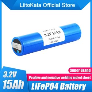 Swimwear Liitokala 33140 3.2V 15AH LIFEPO4 BATTÉRES LITHIUM 3.2 V cellules pour bricolage 12V 24V E Bike Escoloter Power Tools Pack