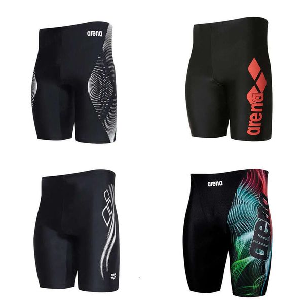 Swimwear Men's 2023 Jammers para hombres Trunks de natación Pantalones cortos de playa Surf de natación rápida Summer Running Sports Sport Swimsuit 230711 Traje
