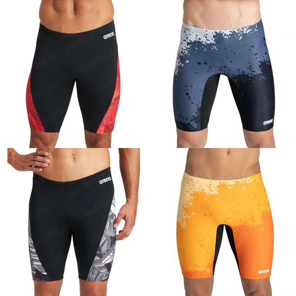 Swimwear Meligas de playa para hombres Trunks Natación Deportes Entrenamiento atlético Atlético Swimsuit de traje de buceo seco