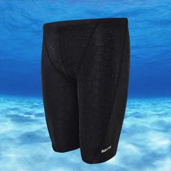 Swimwear New arrive Men's Sharkskin Water répulsion de natation des boucles de natation chaude de plage de plage de maillot de bain shorts de course Brief