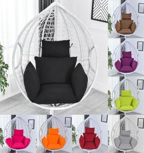 Chaise swing canapé-coussin tapis accrochage des chaises d'oeufs de patio extérieur intérieurs