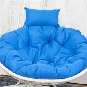 Swing Hanging Basket Seat Cushion Coussin de chaise d'oeuf mou pour balcon extérieur intérieur Garden Rocking Silla Cushionno 240508