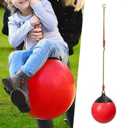 Swing Hanging Stoel Ball Swing Seat Backyardswings Toddler Outdoor Kid Hangock Playset voor achtertuin speelgoed Set accessoires 240419