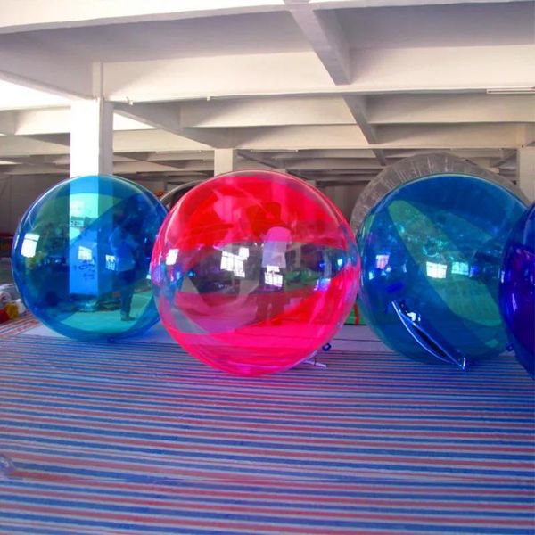 Columpios Envío gratis Dia 2,5 m Nuevo juguete 2019 Bola de burbuja humana Paseo inflable sobre bola de agua para piscina Globos flotantes para caminar Fo