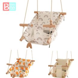 Schommels Jumpers Uitsmijters 1PCS Baby Canvas Lounge Stoel Schommel Kinderspeelgoed Buitenspeelfaciliteiten Schommelstoel Speelgoed Rocker Voor kinderen 231025