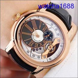 Suisse AP Wrist Watch Mens Millennium Series Jules Manual / Automatic Mechanical Watch 47mm 15350or.OO.D093CR.01