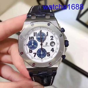 Swiss AP Wrist Watch Mens Royal Oak Offshore Automatique mécanique Sports Sports Luxury Watch 42mm 26170st.OO.D305CR.01