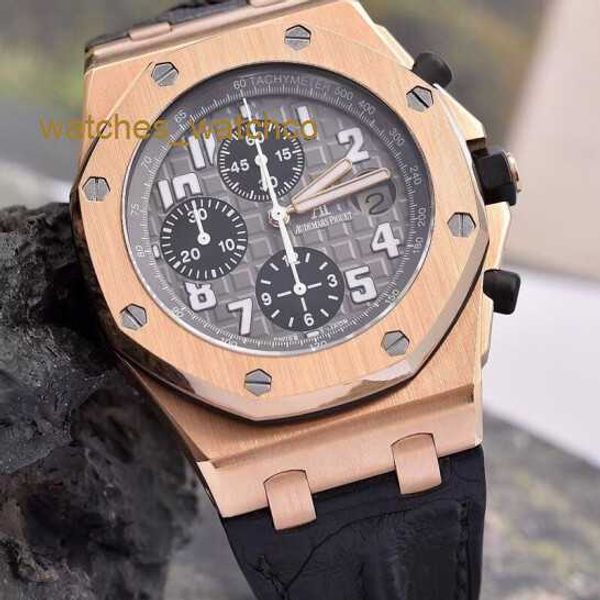 Reloj de pulsera suizo AP Reloj para hombre Royal Oak Offshore 18k Maquinaria automática Reloj de segunda mano 25940OK.OO.D002CA.01