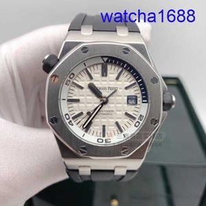 Swiss AP Wrist Watch Royal Oak Offshore Series 15710ST.OO.A002CA.02 Watch 42mm White Plate Mens Watch