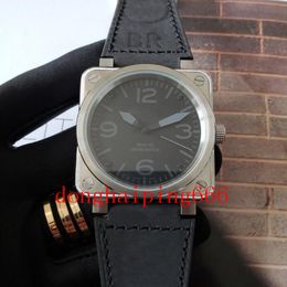 Zwitsers merk luxe heren horloges BR01 Automatisch bewegingshorloge keramische vierkant 46 mm case rubberen band topkwaliteit ontwerper waterdicht 242i