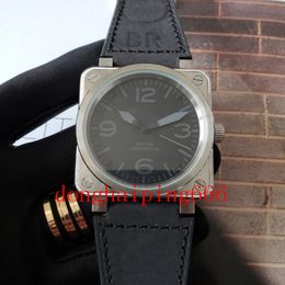 Zwitsers merk luxe heren horloges BR01 Automatisch bewegings horloge keramische vierkant 46 mm case rubberen band topkwaliteit ontwerper waterdicht 304R