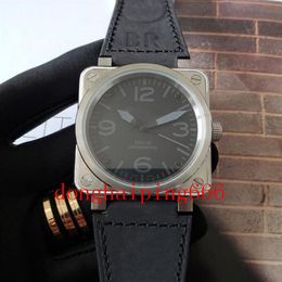 Zwitsers merk luxe herenhorloges br01 automatisch uurwerk horloge keramisch vierkant 46 mm kast rubberen band topkwaliteit ontwerper waterproo231x