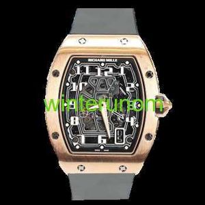 Swiss Luxury Watch RM Wristwatch Richardmills Men's Series RM67-01 Rose Gold Limited Edition Couchage automatique Chaîne Ultra Thin Wrist Watch HBVX
