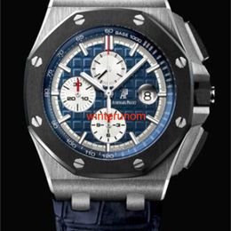 Swiss Luxury Watches AP Automatic Watch Audemar Pigue Royal Oak Offshore Ceramic Platinum 44mm 26401PO.OO.A018CR.01 HBP9