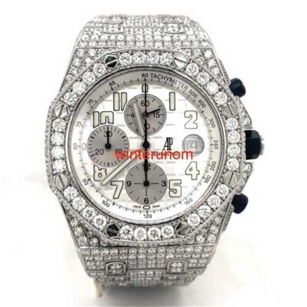Swiss Luxury Watches AP Automatic Watch Audemar Pigue Royal Oak Offshore 42mm Bust personnalisé Down 25721st.OO.1000ST.07.A HB02