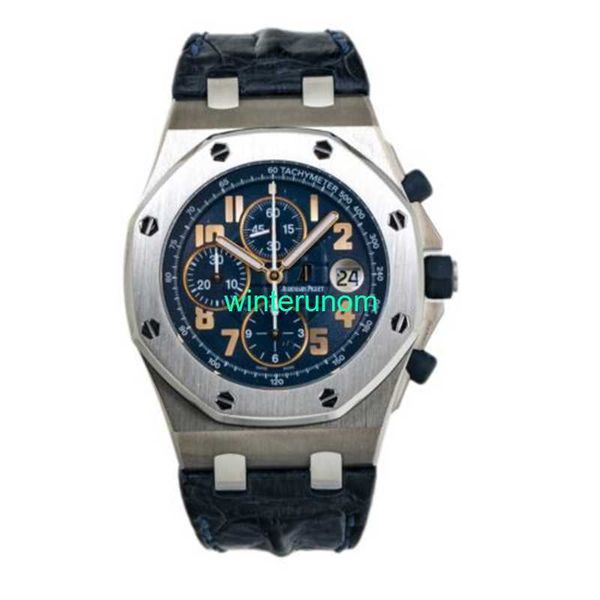 Swiss Luxury Watches AP Automatic Watch Audemar Pigue Royal Oak 26365is Pride Argentina Blue Dial 42mm Hble