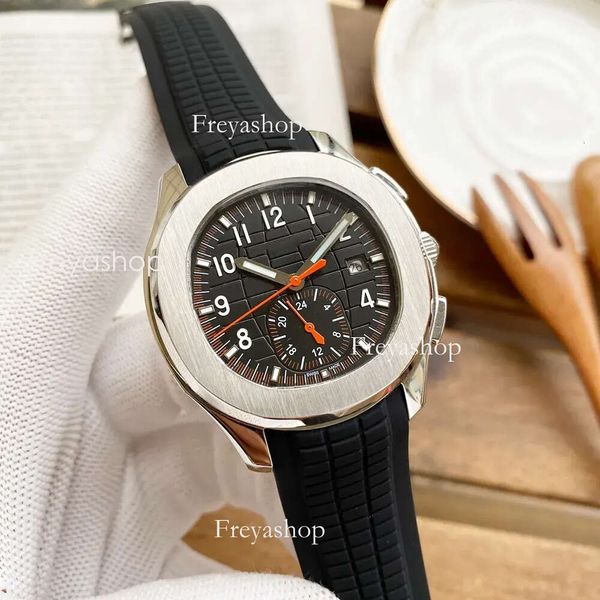 Suisse hommes femmes Aquanaut 5968 montres mouvement à remontage automatique montre mécanique montres en cuir classiques