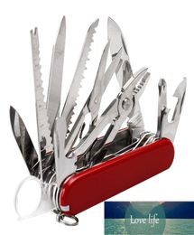 Suisse Survive Pocket Camp Outdoor Multiuso Fold Army Knife Champ Tool Multitool Multi-outils Multifonction multipurpose EDC Gear FAC5591234