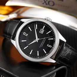 Montre suisse pour hommes mouvement à quartz montres décontractées t063 bracelet en cuir montre de créateur style de vie montre d'affaires étanche montre de248e