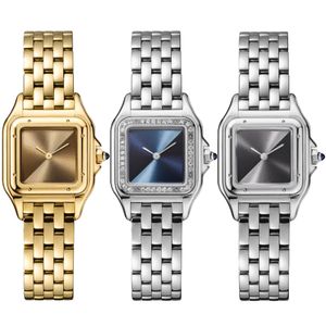 Montres femmes suisses mouvement à quartz argent or cadran pur 22 mm 27 mm boîtier en diamant dame robe montre-bracelet étanche montre de créateur horloge de mode montre de luxe