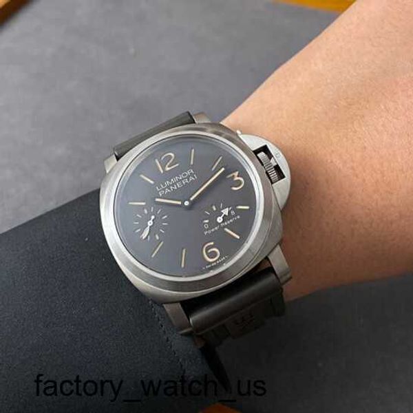 Swiss Wrist Watch Panerai Mouvement mécanique Swiss Watch Men's Watch Steel Date Afficher étanche étanche.