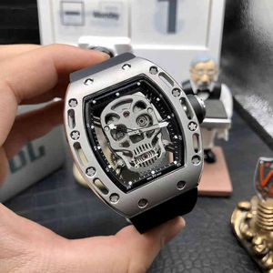 Swiss ZF Factory Skull Watch Personnalized Date Fashion Mens and Womens Automatic mécanicale ATTENDE ÉCRIVE