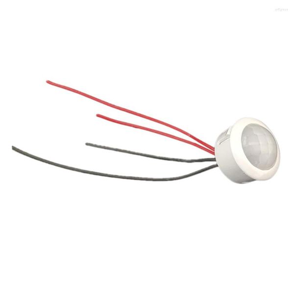 Interrupteur 12V 24V LED PIR Détecteur infrarouge IR Capteur de mouvement Délai de délai réglable pour le plafond de 18 W