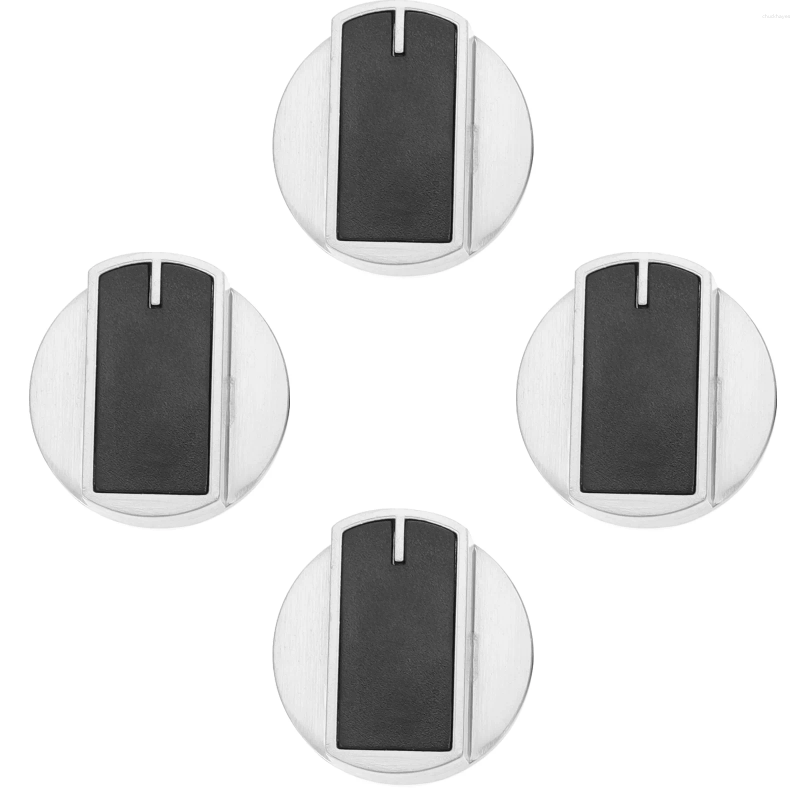 4pcs Switch Universal Brülör Kontrol düğmesi Gaz Sobası Açma Kapalı Yedek Parçalar