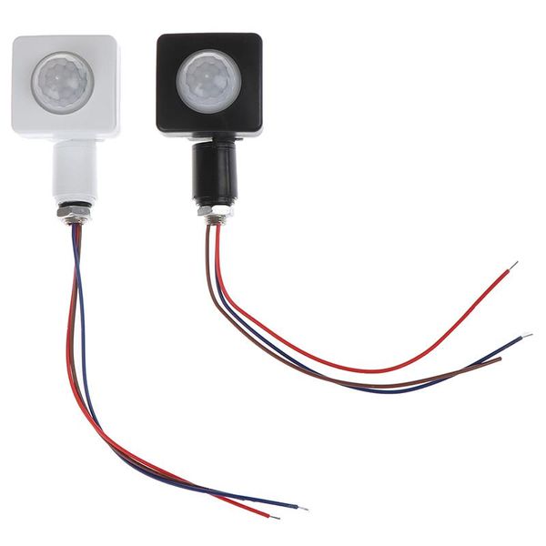 Interruptor 85-265V LED PIR PIR Infrarrojo Sensor de movimiento de movimiento Automático Mini detector de armario Smart Switchwitch