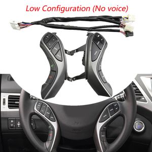 Commutateur bouton de volant avec Audio multifonction 14 broches et régulateur de vitesse pour Hyundai Elantra 2010-2016