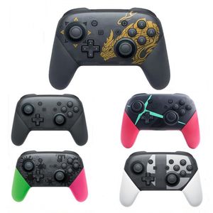 Cambie el controlador de juego remoto inalámbrico Bluetooth Pro Gamepad Joypad Joystick para Nintendo Switch Pro Game Console con caja al por menor Dropshipping