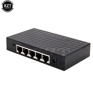 Commutateurs nouveaux 10/100/1000 Mbps 5 Port Mini Base Gigabit Hub Fast LAN Ethernet Desktop Network commutateurs Adaptateur 1PCS Vente chaude