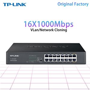 Commutateurs TPLINK 16 Port Gigabit Switch 1000m Interrupteur de bureau Switch Network Rack Type Ethernet Interrupteur TLSG1016DT 16GE RJ45 CONURANT CHINE