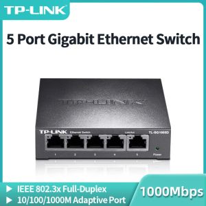 Switches Tplink 5 Port Gigabit Ethernet Switch 1000BASET Network Switcher Plug and Play Networking Hub Splitter de Internet TLSG1005D