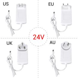 Fuente de alimentación de conmutación 12 V 24 V Volt Transformador 110V 220V AC a DC 12V 24V CCTV CCTV Fuente del adaptador de potencia de la tira LED 3A EU UK Au