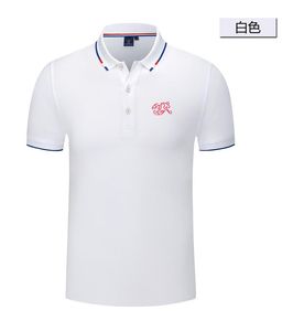 POLO national suisse pour hommes et femmes, brocart de soie, T-shirt de sport à manches courtes, à revers, LOGO personnalisable