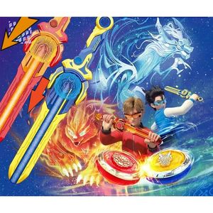 Lanzador de espada Beyblades Juguete Spinning Top Luchando Spinner Juguetes Piñón con disco de batalla Regalos para niños 231229