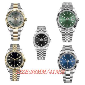ZP Factory Luxe herenhorloge 41 / 36MM Hoge kwaliteit designer horloges Automatisch mechanisch horloge Saffierstaal Vouwgesp Koppelsstijl Klassieke horloges