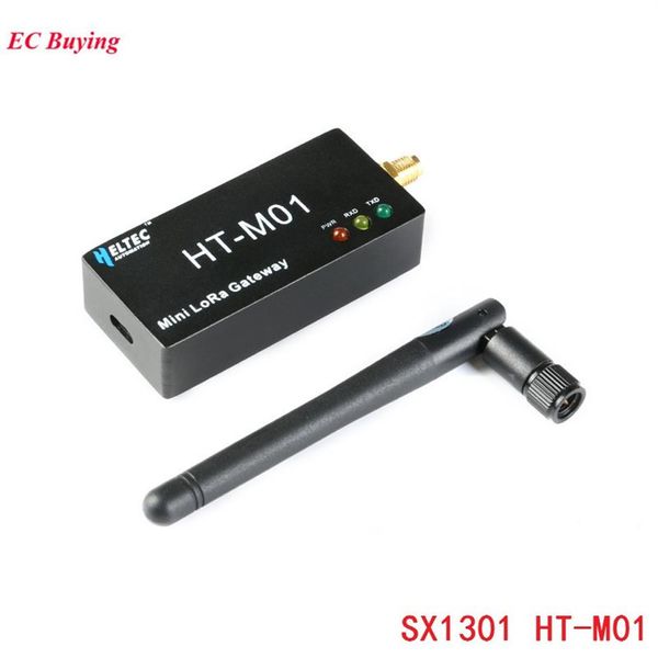 SX1301 HT-M01 passerelle LoRa LoRaWAN 433MHz 470MHz 868MHz 915MHz DC 5V HTM01 Module bricolage Kit électronique Antenna2079