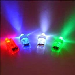 SXI 100pcs LED LED Láser Finger Light Whole Smith Off Off Illumination Decorativo para Party Bar Club200J