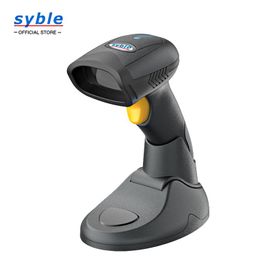 Scanner de codes-barres Bluetooth Syble 2D avec base, scanners XB-6221BT