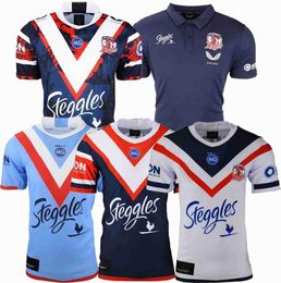 Sydney Roosters 2023 Men039s Replique à la maison Polo Anzac ANNIGNORE RUGBY MOUTILLE SPORT SPORTS Shirts2282338