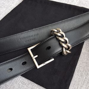 SYL marque de luxe ceinture en cuir de veau véritable faux un perdre dix top dames ceintures titane acier boucle de taille designer ceinture officielle 5A 3cm 2CM