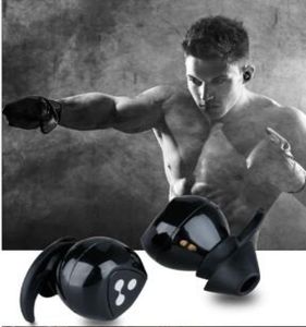 Syllable Le plus petit écouteur sans fil Bluetooth Syllable D900 Casques de sport Chargement facile Suppression du bruit avec station de charge s4300813